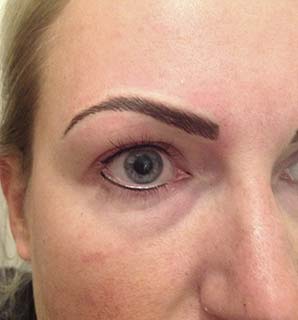 Eyebrows after